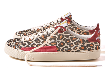 Peach Leopard & Borgona